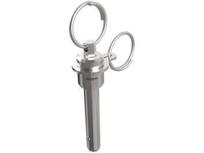 Double Acting Ring Handle Quick-Release Pins