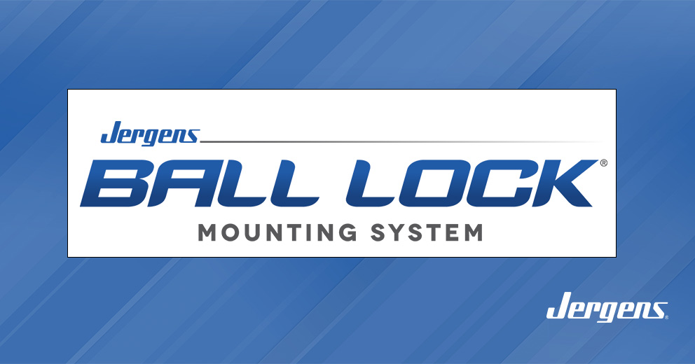 Jergens Ball Lock (TM) Mounting System