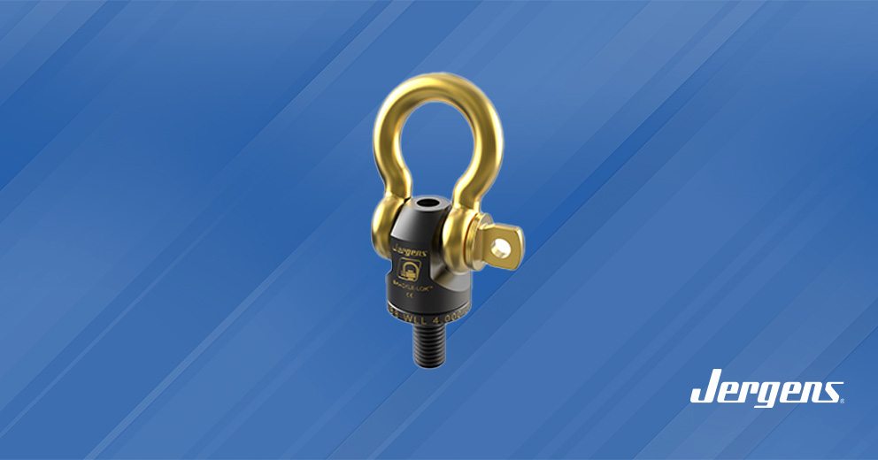 Jergens Lifting Solutions Group Introduces Shackle Lok Shackle Style Hoist Ring